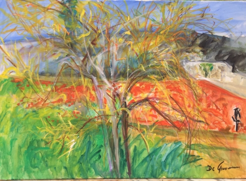 Caledde Specchia “Impressioni di primavera” olio su tela - cm70x100 - anno2019
